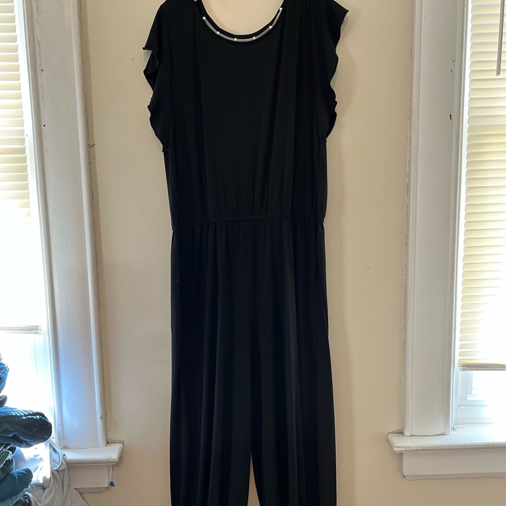 Black slinky Jumpsuit